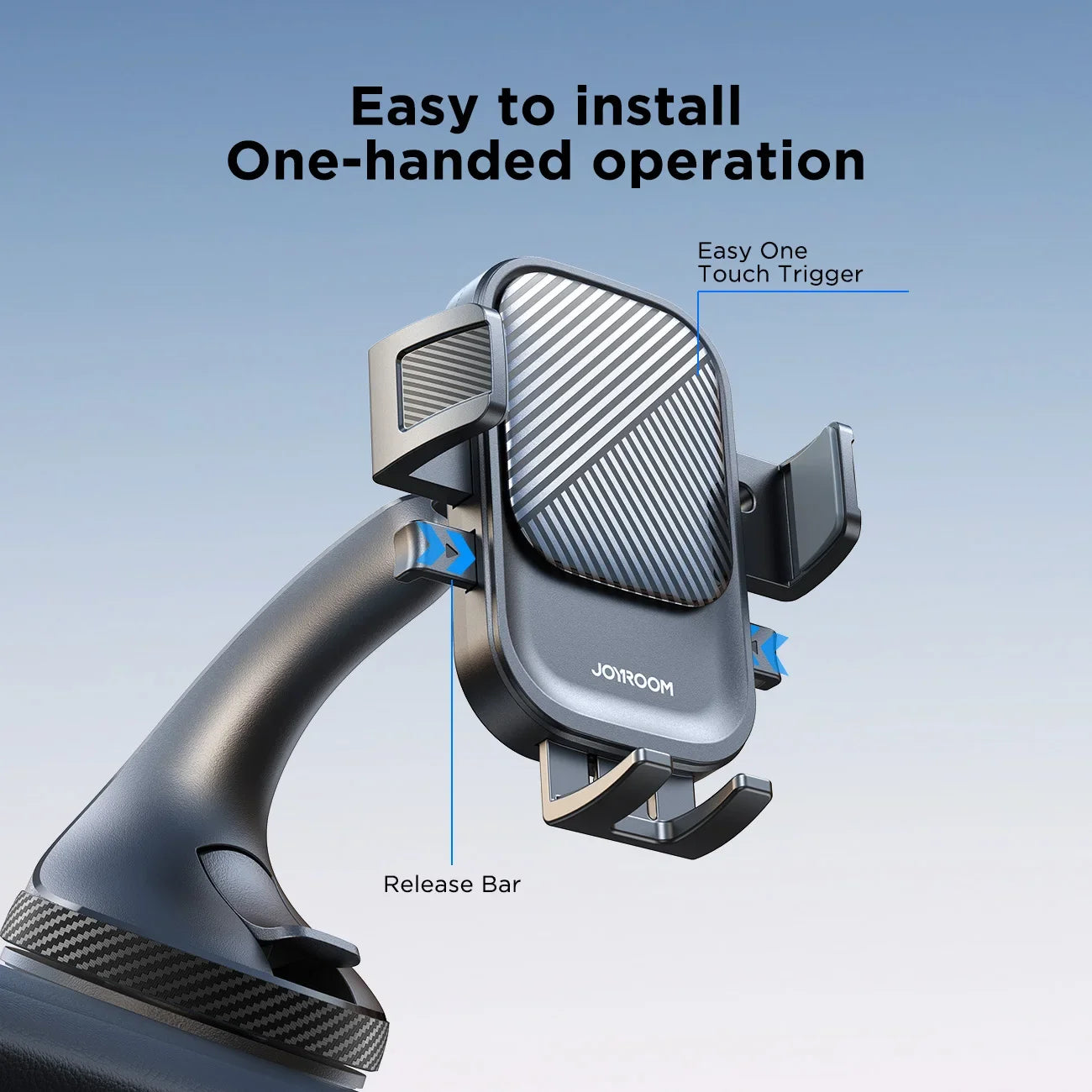 Car Phone Holder with 360° Rotation - Strong suction mount - Joyroom
